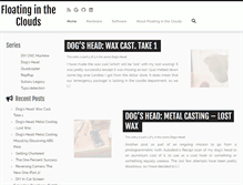 Tablet Screenshot of floatingintheclouds.com